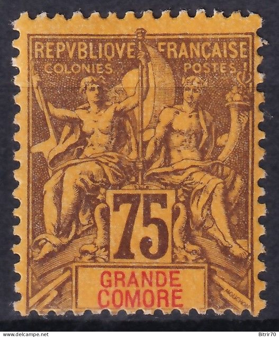 Grande Comore, 1897 Y&T. 13, MH. - Unused Stamps