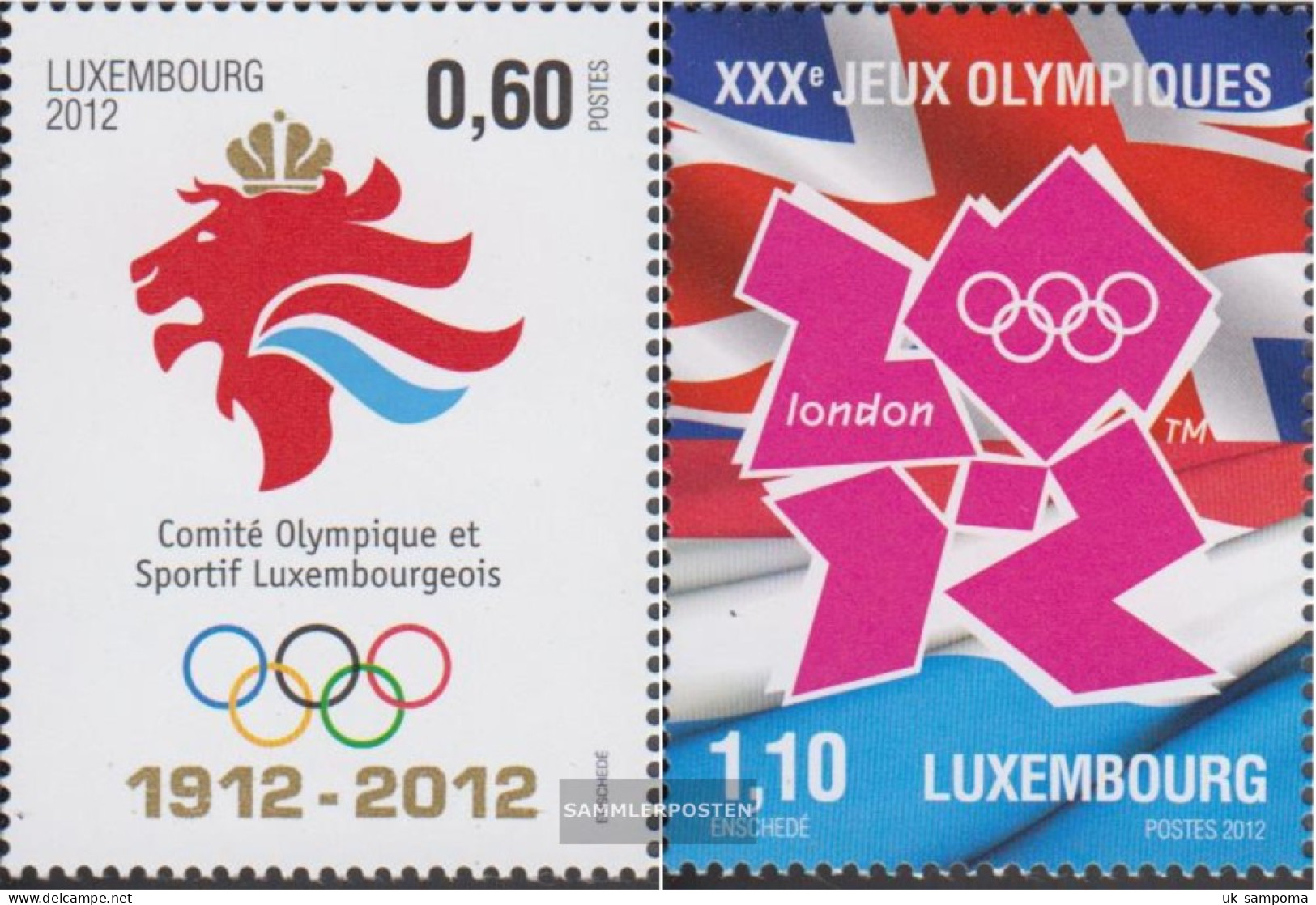 Luxembourg 1935-1936 (complete Issue) Unmounted Mint / Never Hinged 2012 Olympic Committee - Nuevos