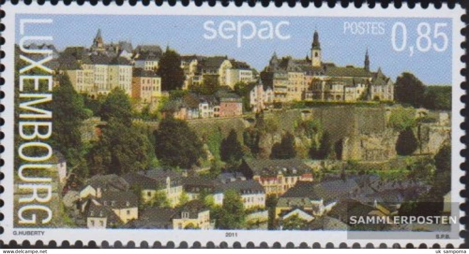 Luxembourg 1918 (complete Issue) Unmounted Mint / Never Hinged 2011 Landscapes - Ungebraucht