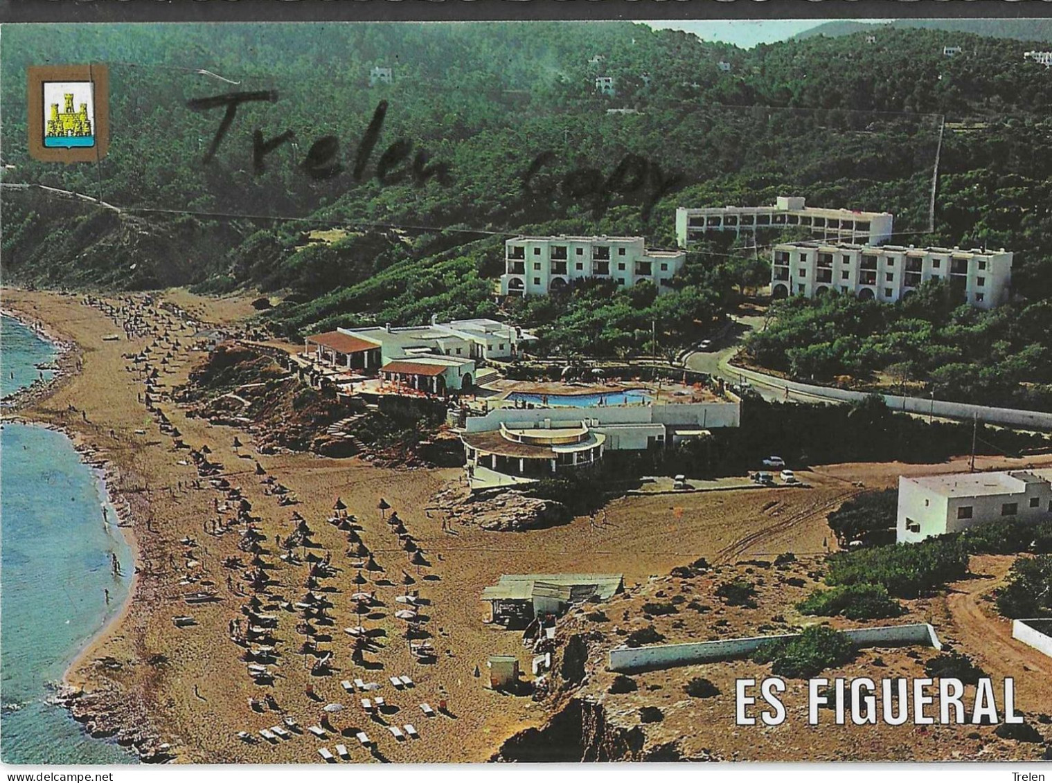 Espana, Spanien, Ibiza, Es Fifueral, 1986,  Gelaufen, Descrito - Ibiza