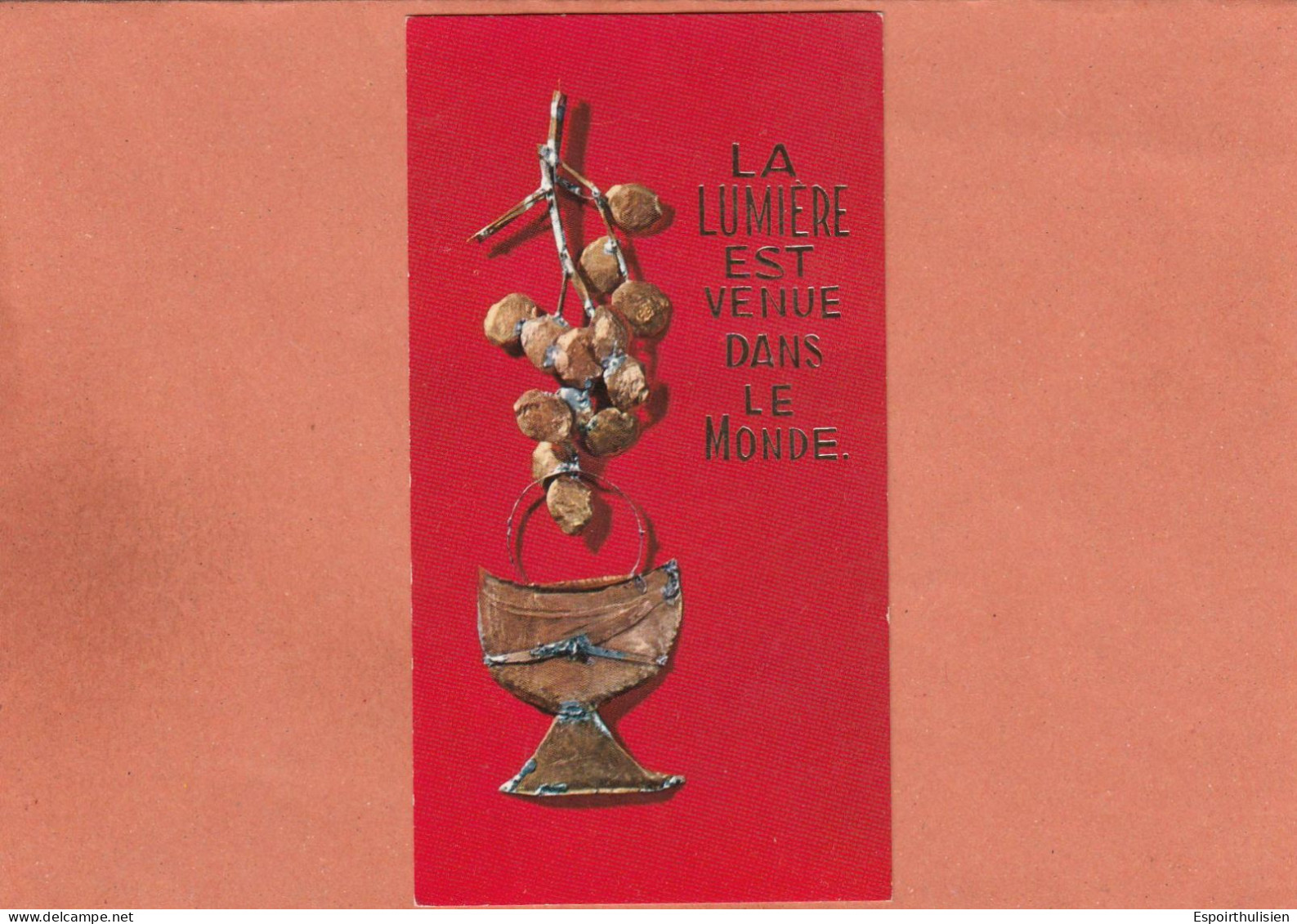 STREE - EGLISE DE LA SAINTE VIERGE - FAIRE-PART DE COMMUNION - LUC PIEROPAN - 10 JUIN 1973 - 212 - Kommunion Und Konfirmazion