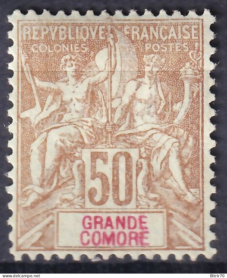 Grande Comore, 1907-07  Y&T. 19, (*) - Nuevos