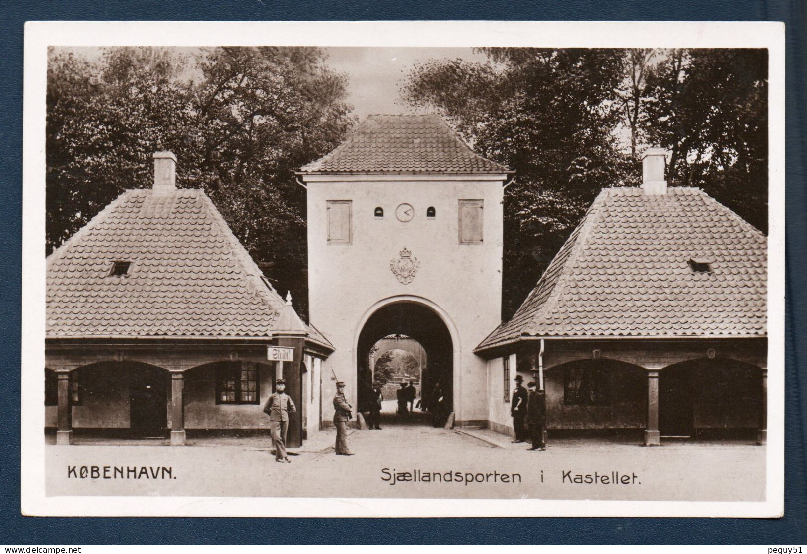 Danemark. Copenhague. Sjællandsporten I Kastellet. La Citadelle Le Kastell Et Les Portes Du Roi. Corps De Garde. - Denmark