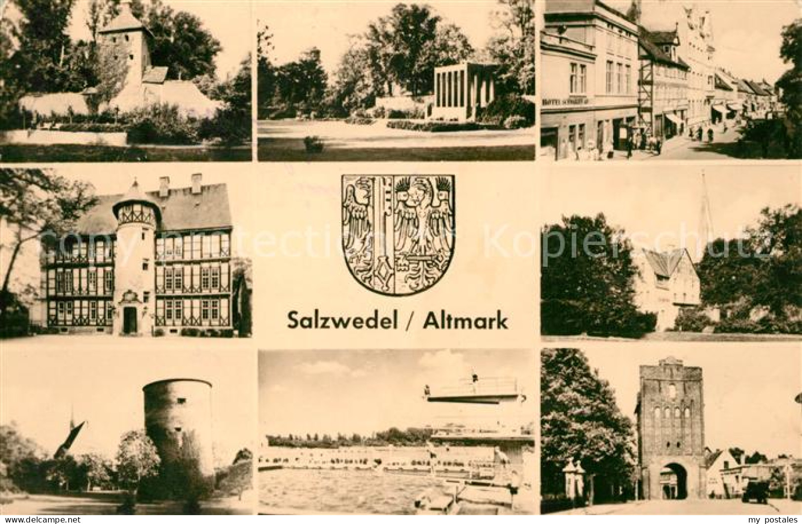 73065453 Salzwedel Altmark Schloss Runder Turm Schwimmbad Stadttor Salzwedel - Salzwedel