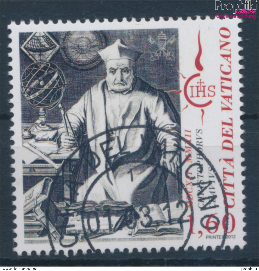 Vatikanstadt 1732 (kompl.Ausg.) Gestempelt 2012 Todestag C. Clavius (10352448 - Used Stamps