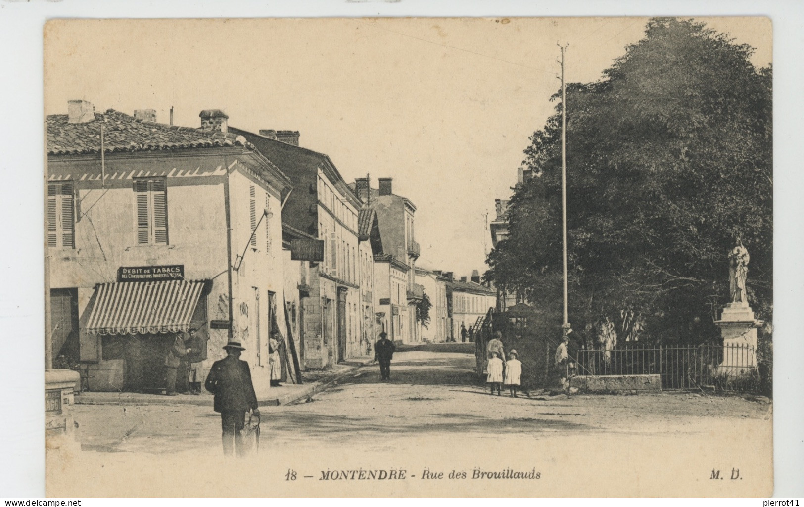 MONTENDRE - Rue Des Brouillauds - Montendre