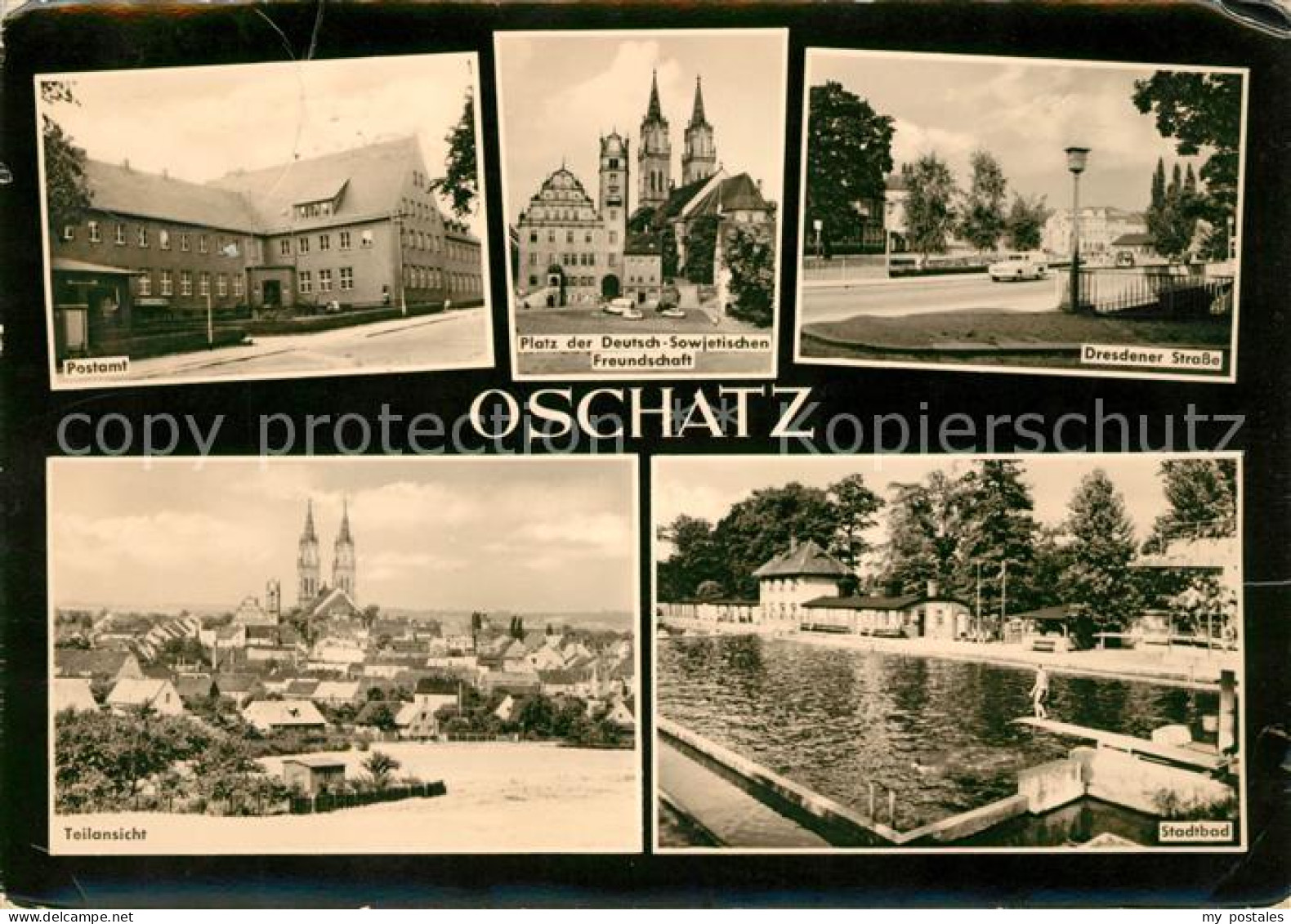 73064665 Oschatz Postamt Platz Der Deutsch Sowjetischen Freundschaft Dresdener S - Oschatz