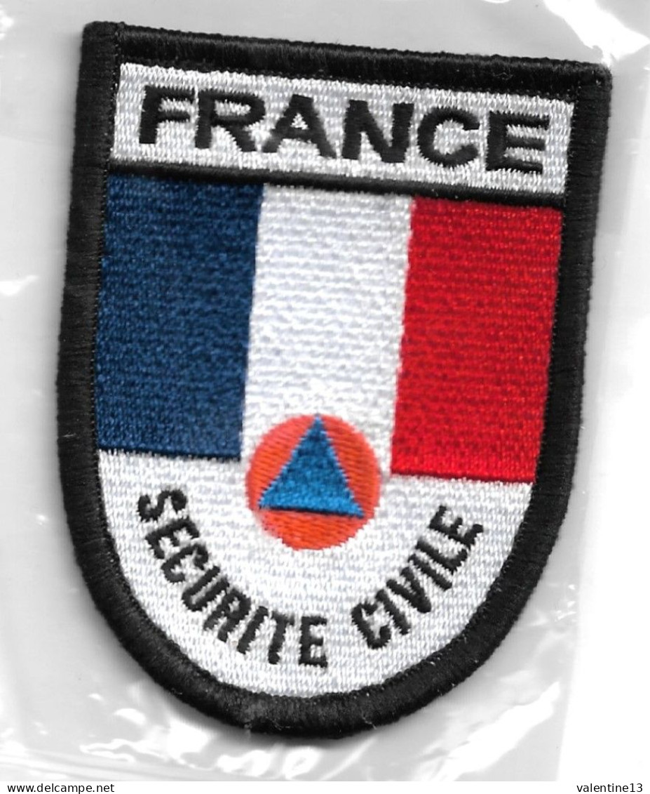 Ecusson SECURITE CIVILE FRANCE BLASON - Bomberos