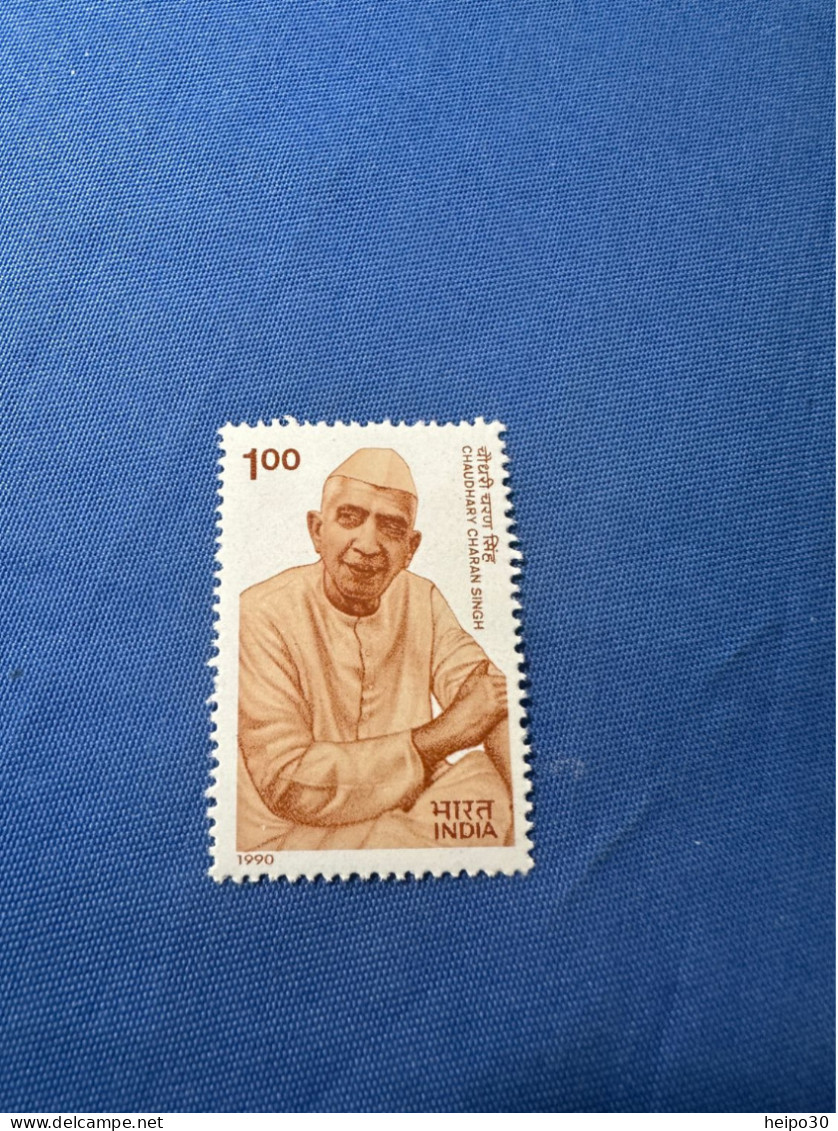 India 1990 Michel 1255 Chandhary Charan Singh MNH - Unused Stamps
