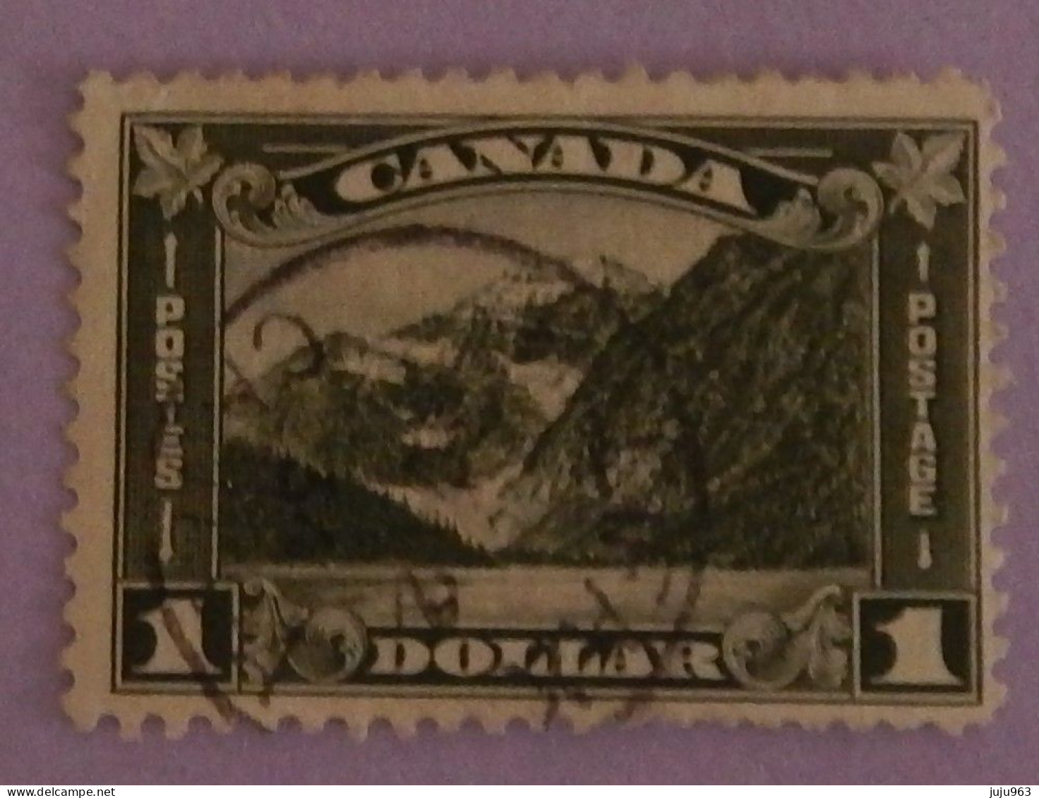 CANADA YT 155 OBLITÉRÉ "MONT EDITH CAVELL" ANNÉES 1930/1931 - Oblitérés