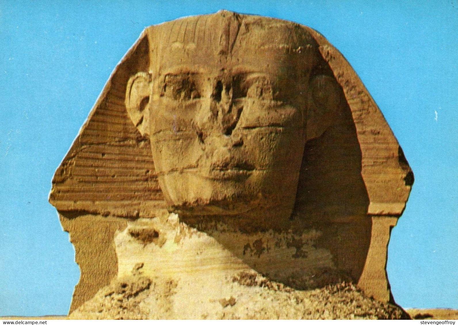 Egypte Giza Gizeh The Head Of The Famous Sphinx - Gizeh