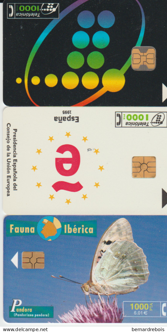 TC01 - 3 CARTES A PUCE D'ESPAGNE Pour 1 Euro - Malawi