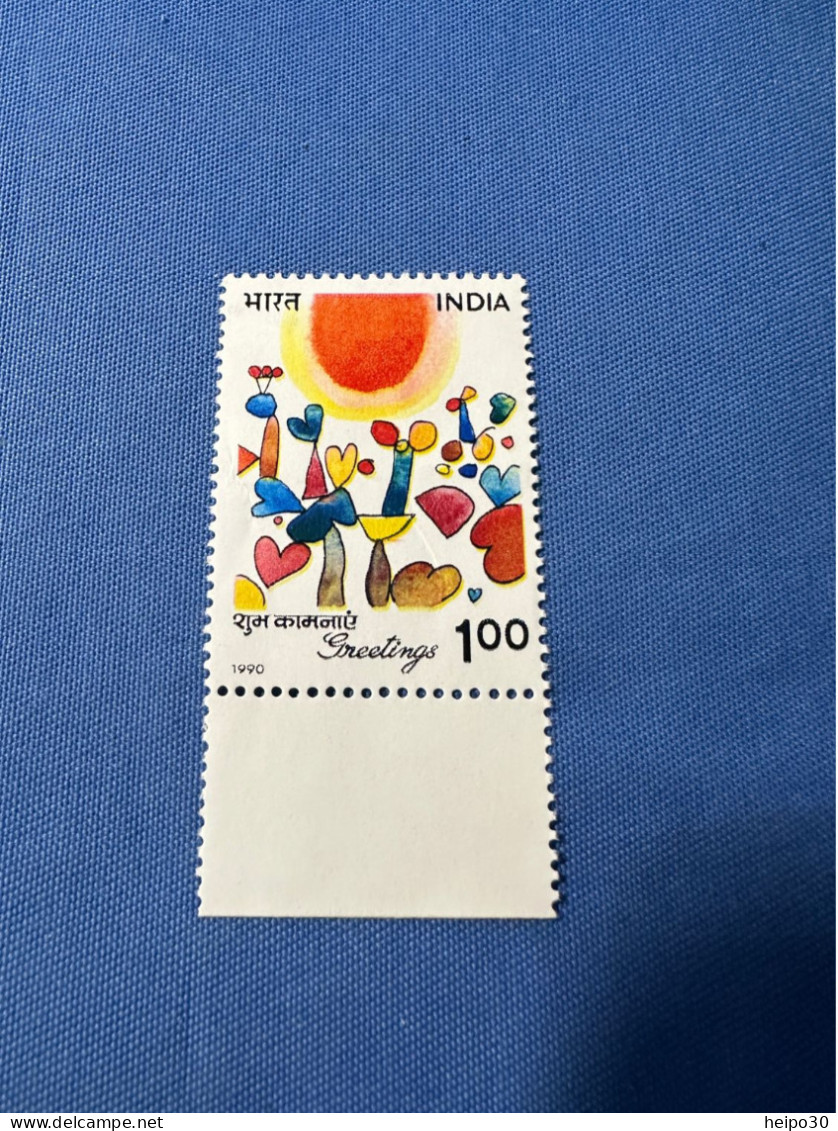 India 1990 Michel 1276 Grußmarke MNH - Unused Stamps