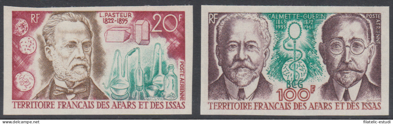 MED Afars Y Issas  76/77 Medicina Sin Dentar  MNH - Djibouti (Territory Of The Afars And The Issas)