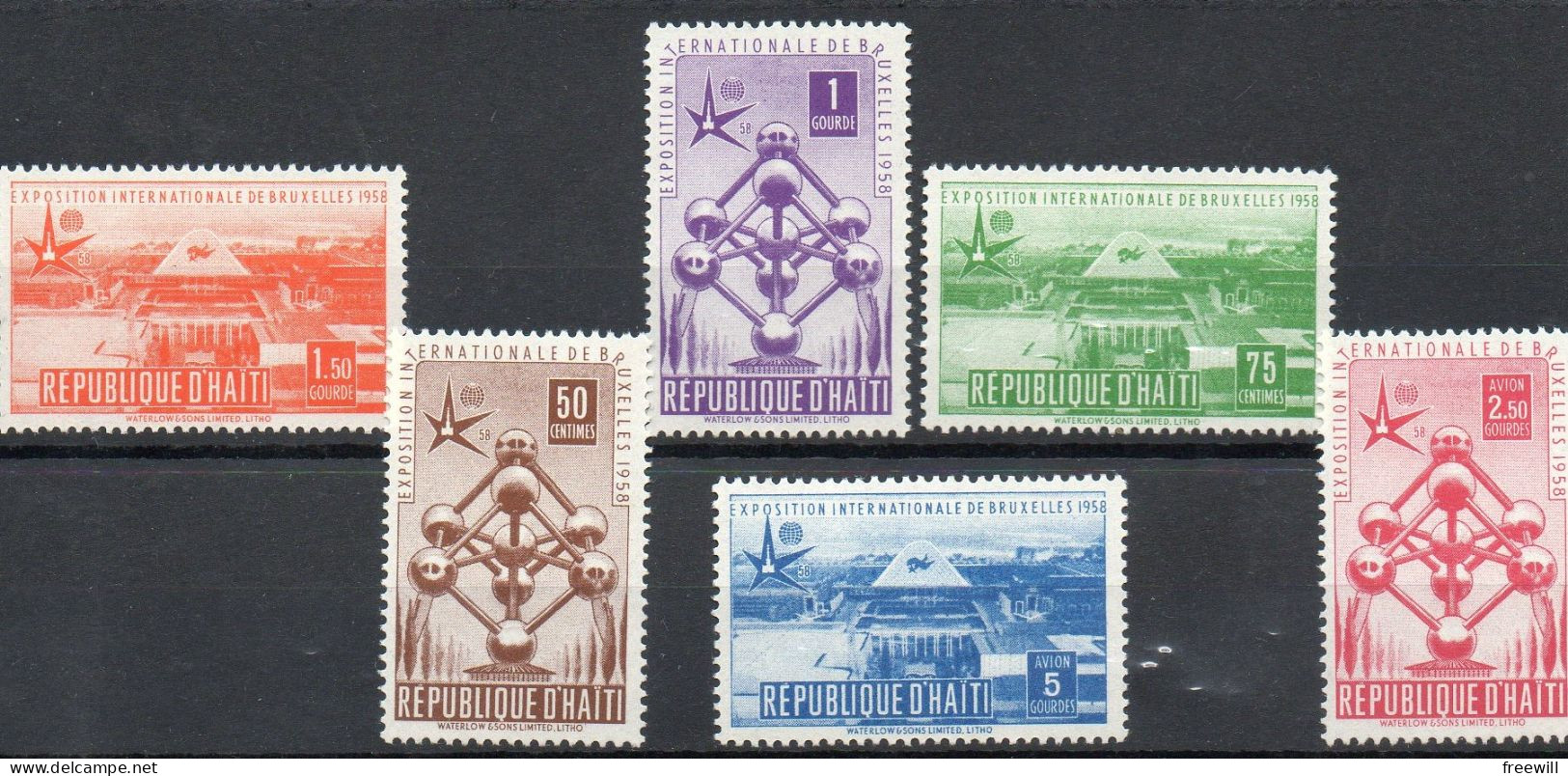 Haïti Exposition Universelle  De Bruxelles 1958 - Atomium  XXX - Haïti