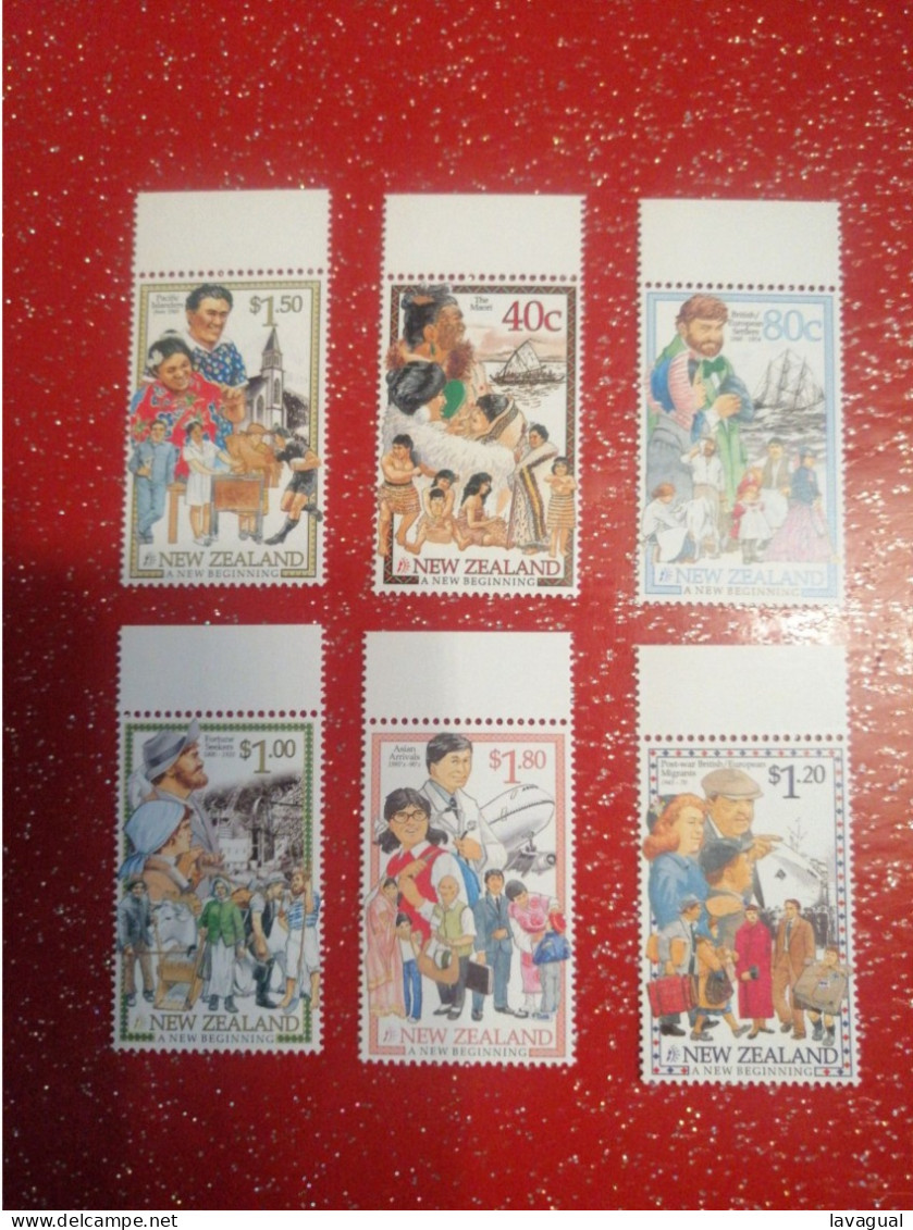 Série Un Nouveau Départ-New Zélande 1998. - Unused Stamps