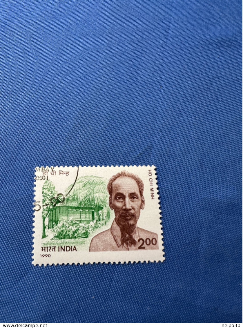 India 1990 Michel 1254 Ho Chi Mihn - Used Stamps