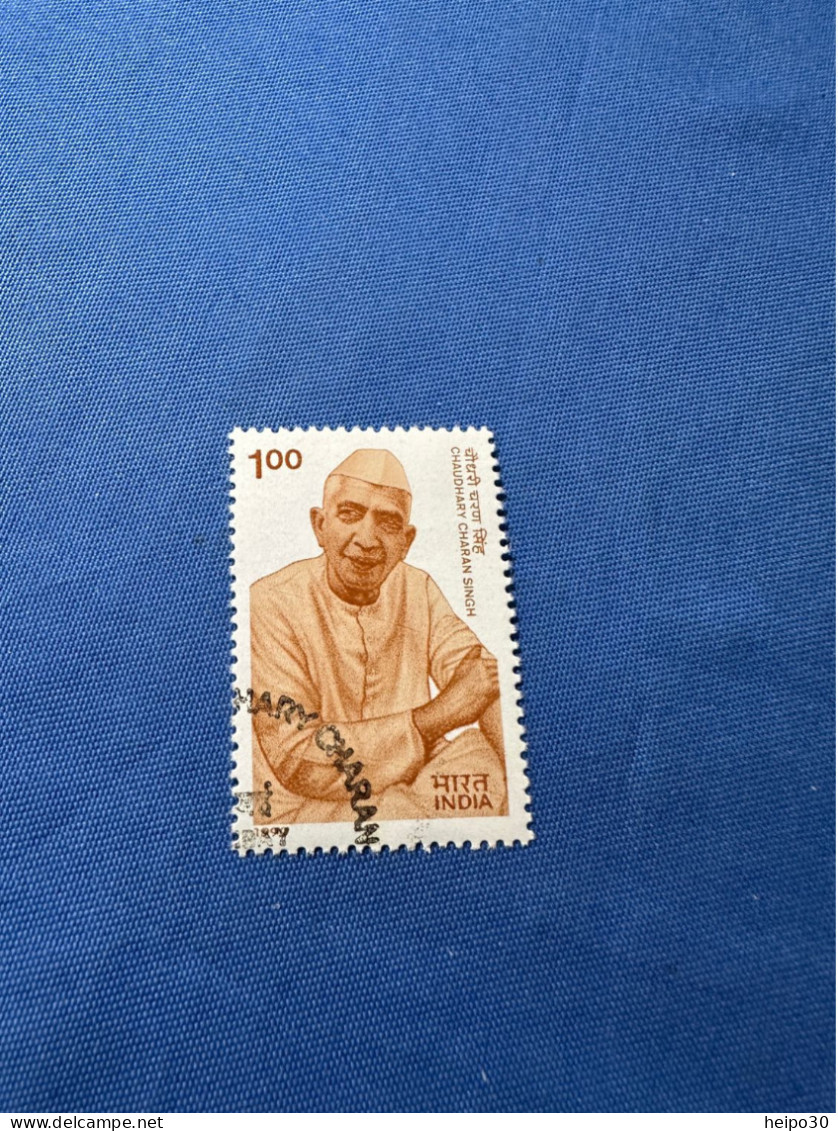 India 1990 Michel 1255 Chandhary Charan Singh - Used Stamps
