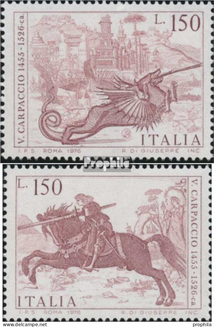 Italien 1537-1538 (kompl.Ausg.) Postfrisch 1976 V. Carpaccio - 1971-80:  Nuovi