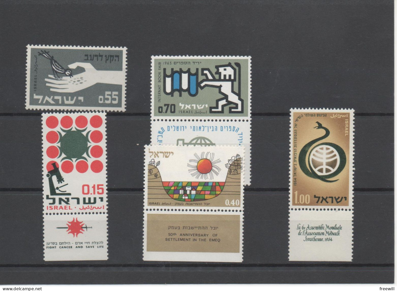 Timbres Divers - Various Stamps -Verschillende Postzegels XXX - Neufs (avec Tabs)