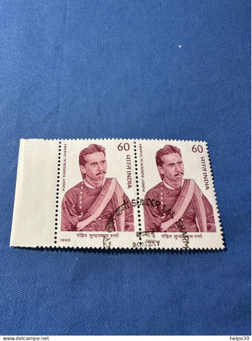 India 1990 Michel 1265 Pundit Sunder Lai Sharma - Used Stamps