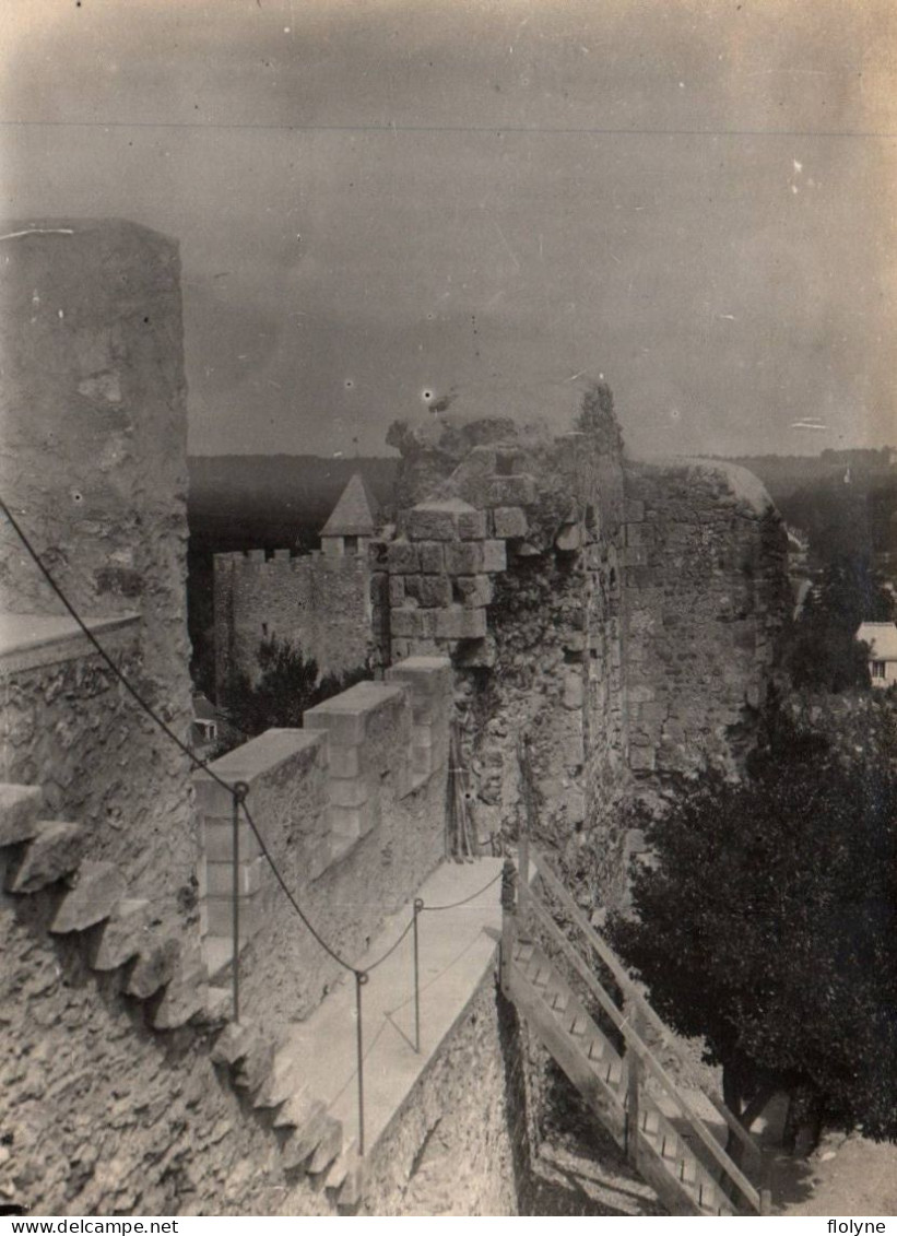 Montbazon - Photo Ancienne Originale - Une Vue Du Château - 8,5x11,3 Cm - Montbazon