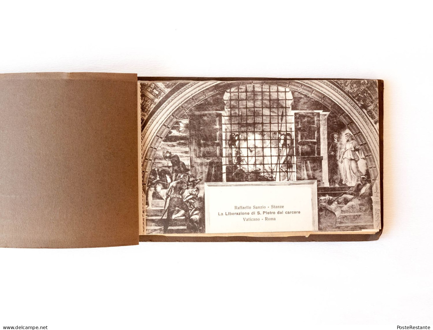 Rome Postcard Booklet With 20 Reproductions Of Paintings In Raphael's Rooms, Art Postcards From The 1910s - Musées