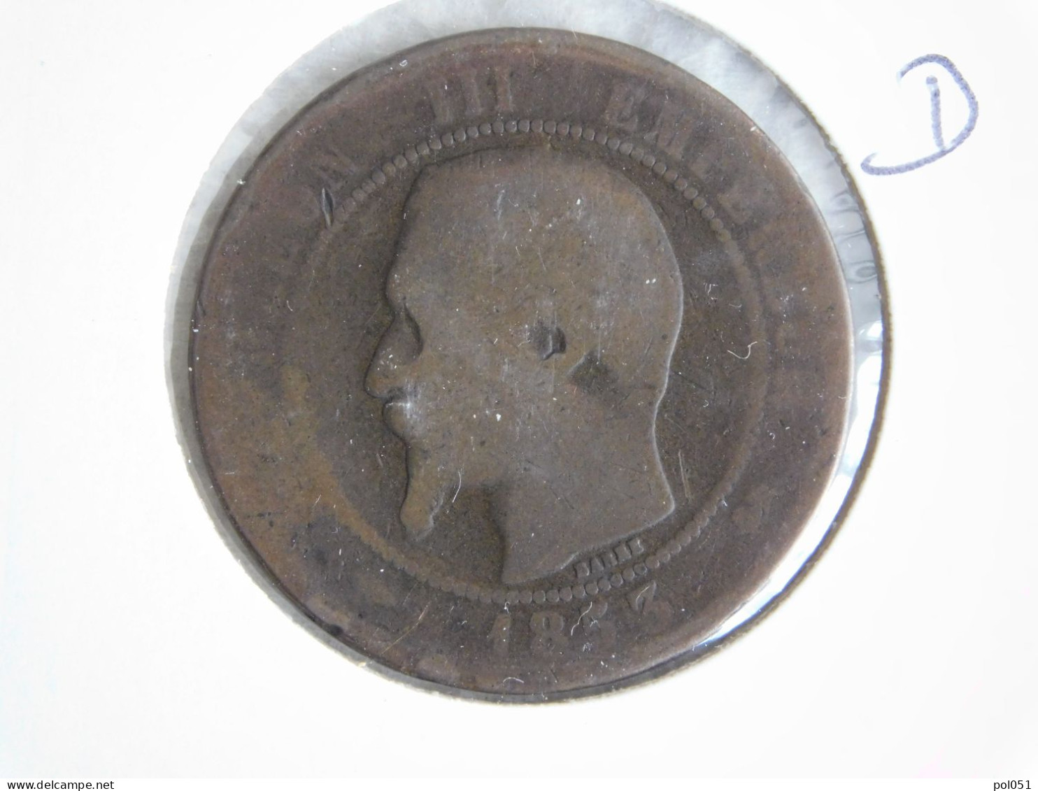 France 10 Centimes 1853 D (253) - 10 Centimes