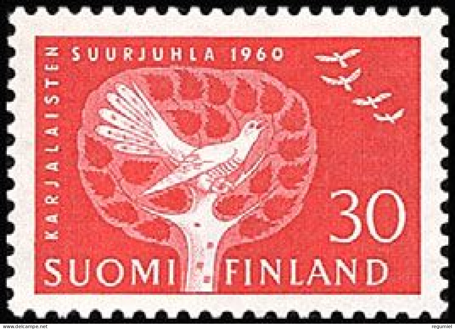 Finlandia 0497 ** MNH. 1960 - Ungebraucht