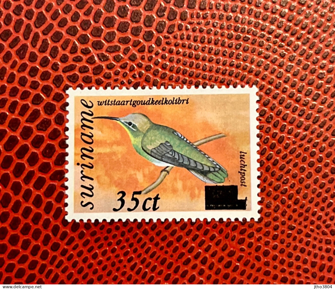 SURINAME 1993 1v Neuf MNH ** YT Mi 1430 Pájaro Bird Pássaro Vogel Ucello Oiseau SURINAM - Parrots