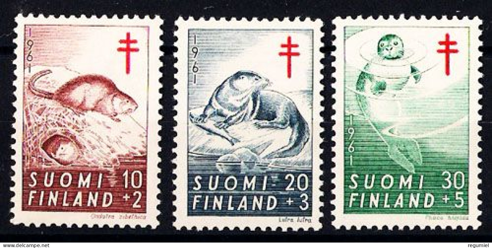 Finlandia 0512/514 ** MNH. 1961 - Nuevos