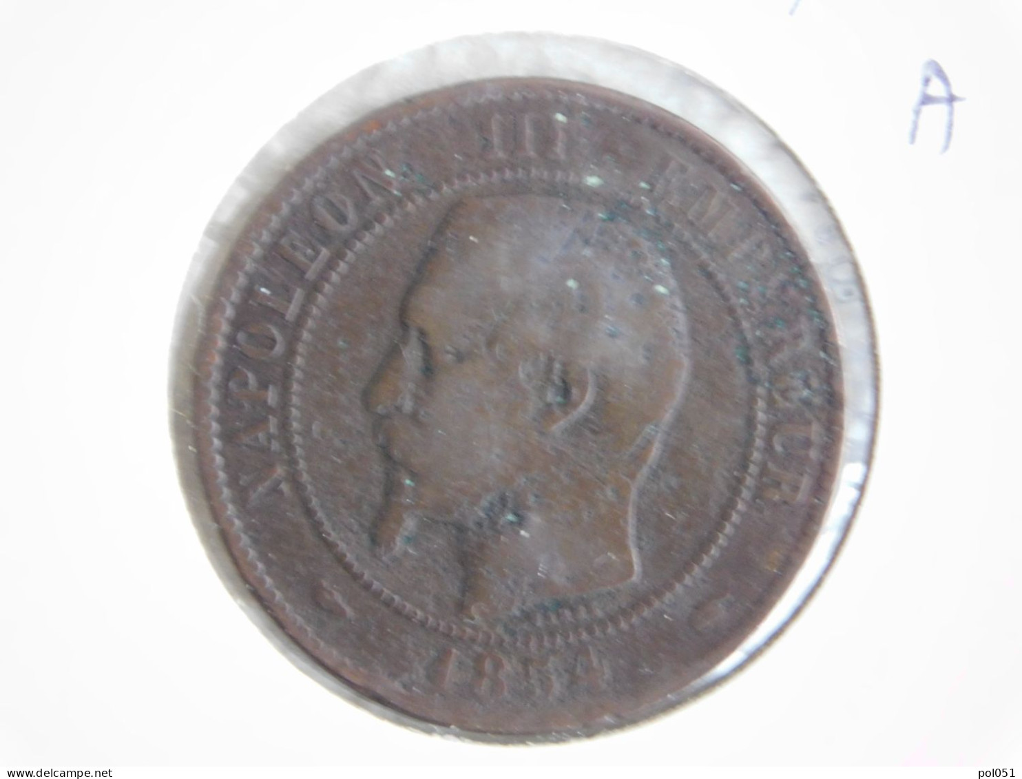 France 10 Centimes 1854 A (256) - 10 Centimes