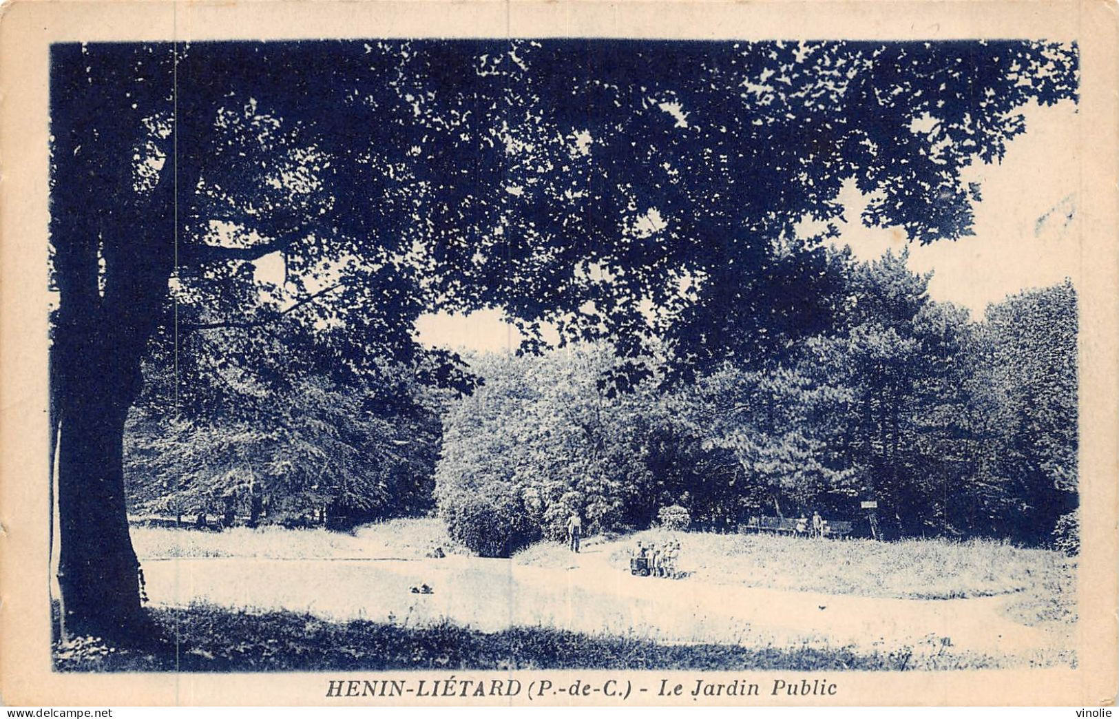 24-2953 : HENIN-LIETARD. JARDIN PUBLIC - Henin-Beaumont