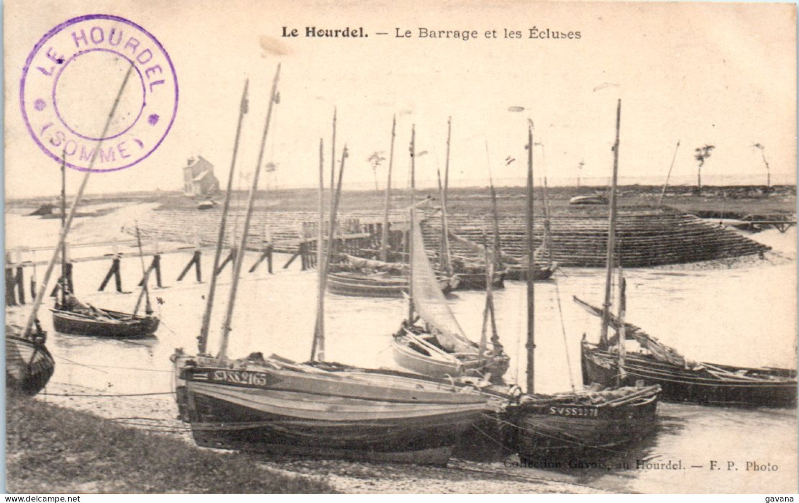 80 LE HOURDEL - Le Barrage Et Les écluses - Le Hourdel