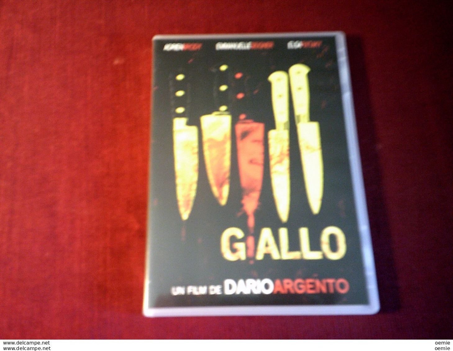 GIALLO  °°°° Film De Dario Argento - Policiers