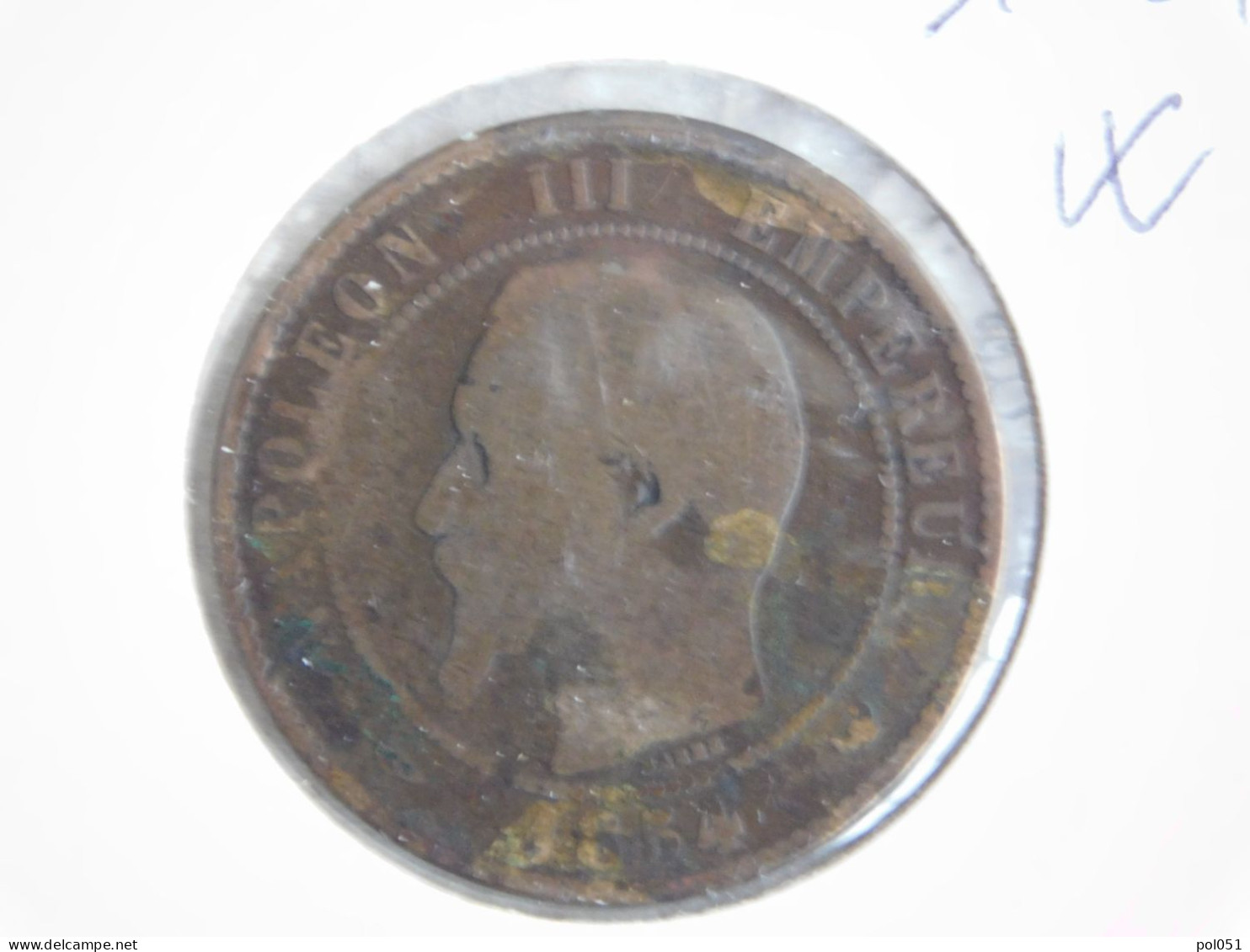 France 10 Centimes 1854 W (262) - 10 Centimes