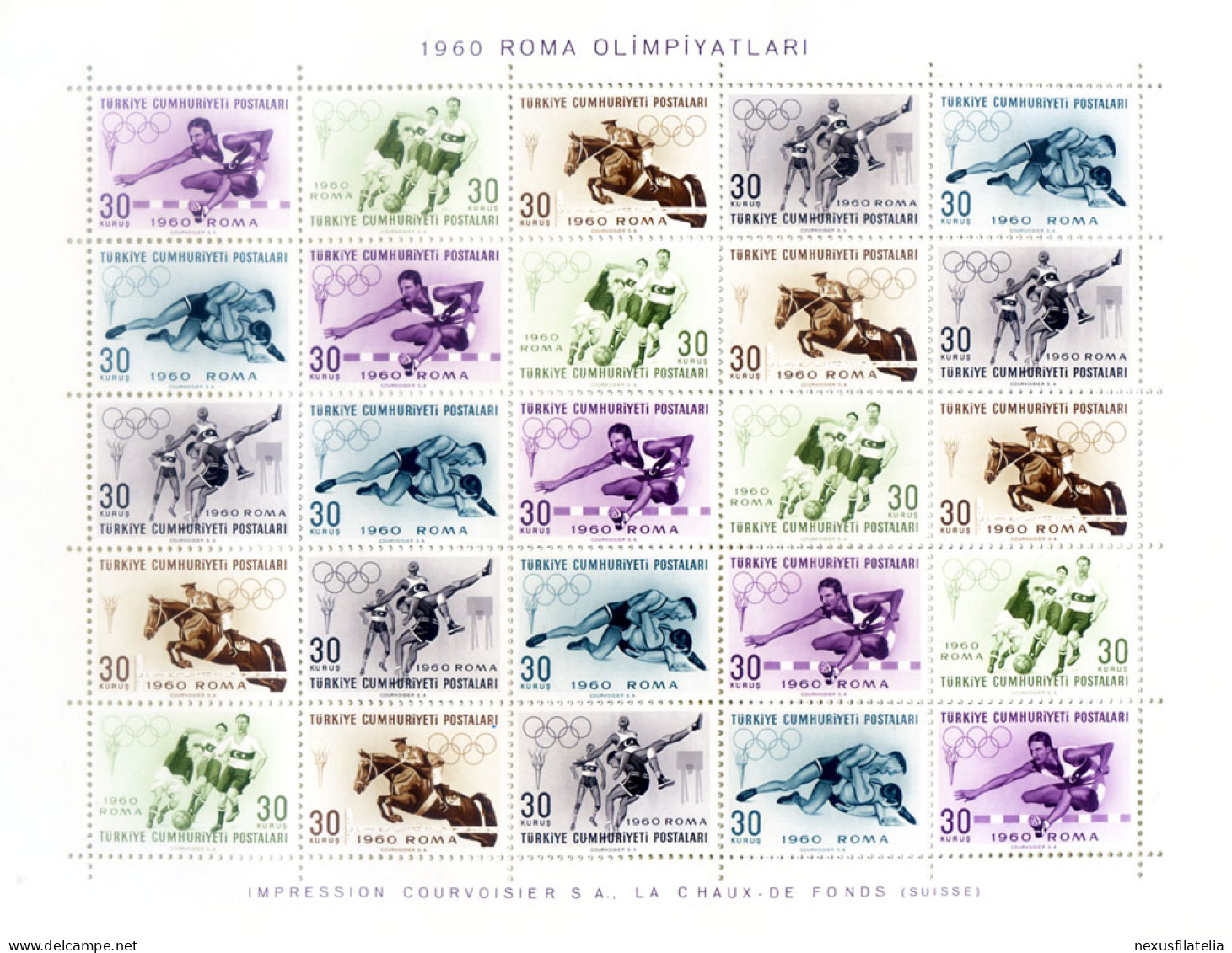 Sport. Olimpiadi Roma 1960. - Altri & Non Classificati