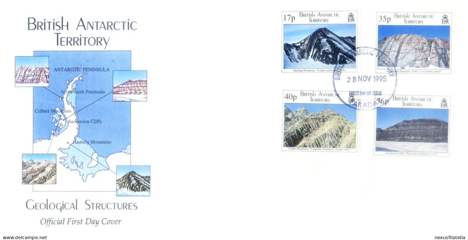 Geologia 1995. FDC. - Andere & Zonder Classificatie