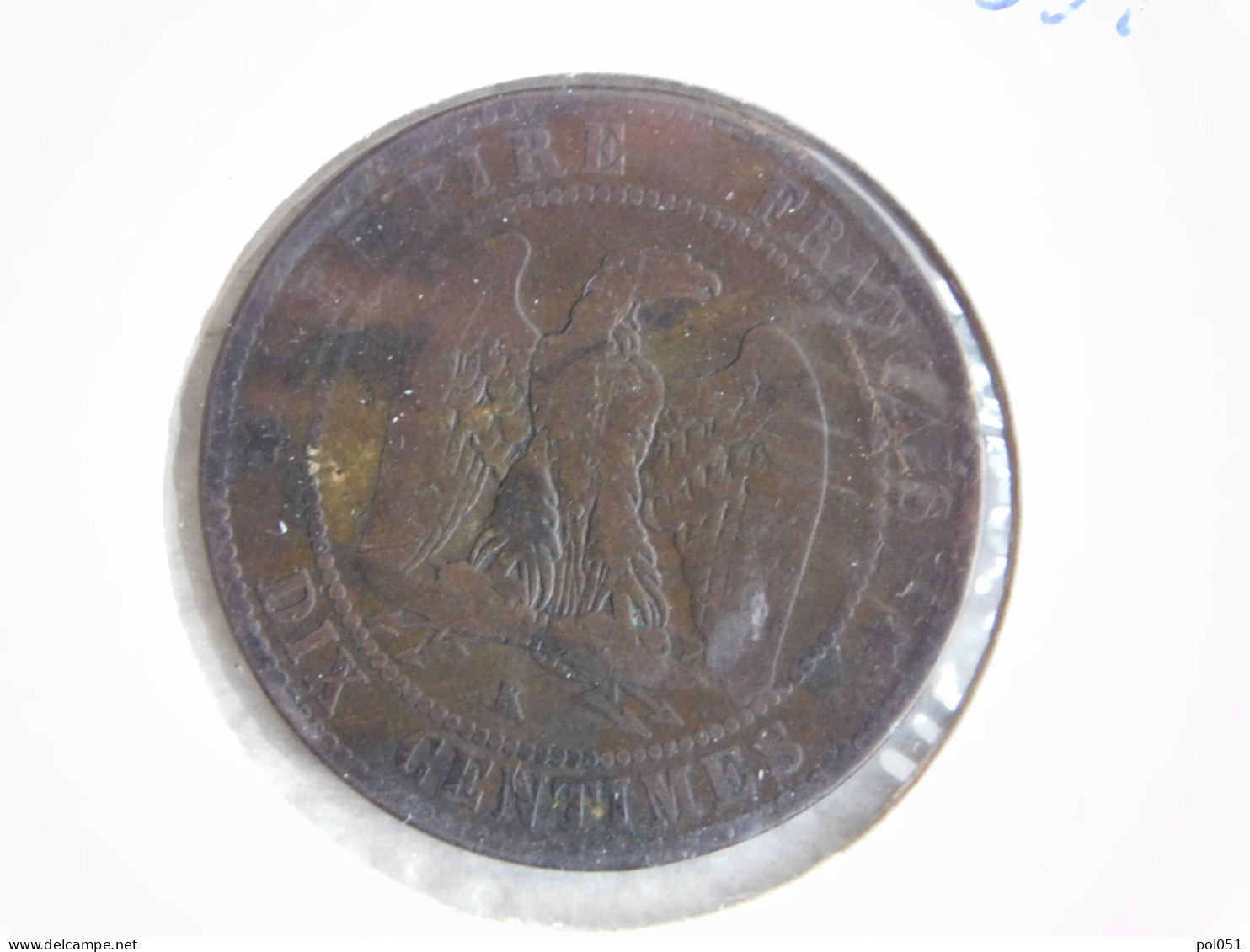 France 10 Centimes 1855 K Ancre (269) - 10 Centimes