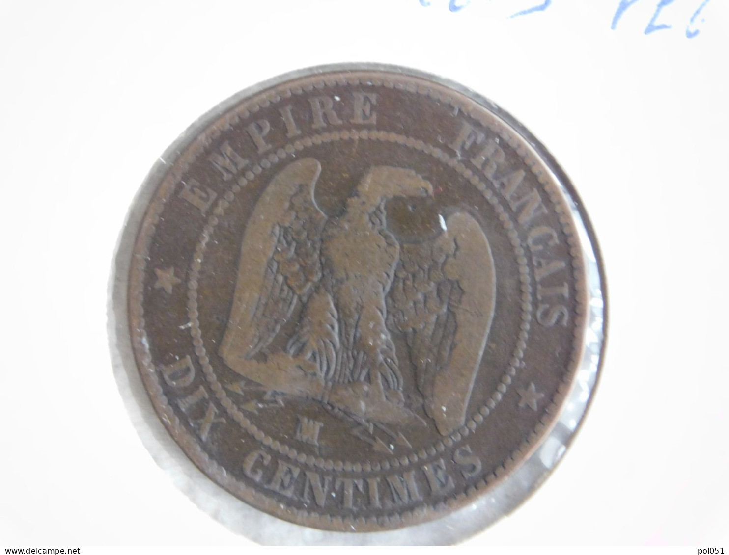 France 10 Centimes 1855 MA Chien (271) - 10 Centimes