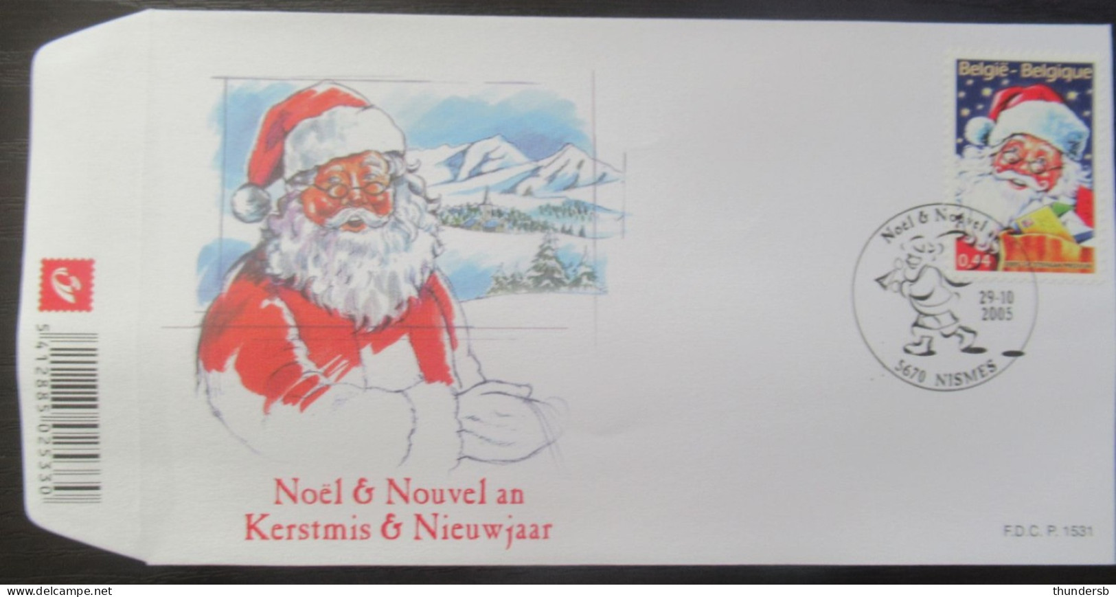 FDC 3466 'Kerstmis En Nieuwjaar' - 2001-2010