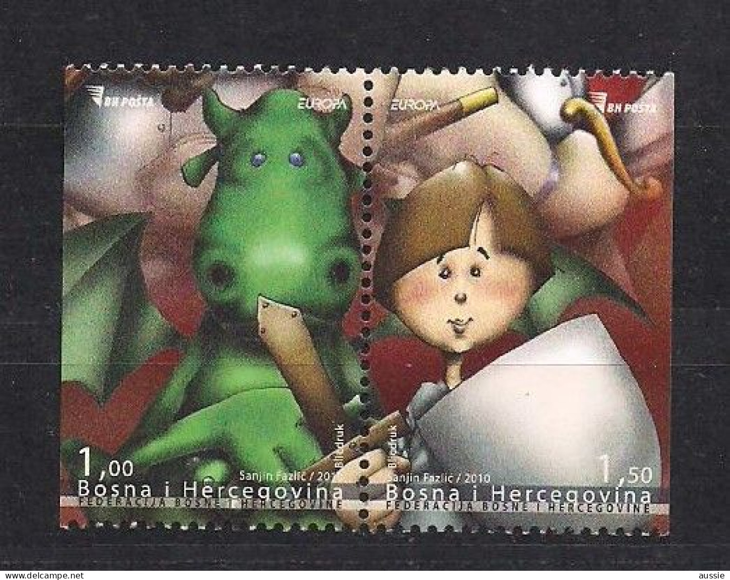 Cept 2010 Bosnie Bosna I Hercegovina Yvertn° 640a-641a *** MNH  Les Livres Pour Enfants Childrenbooks - 2010