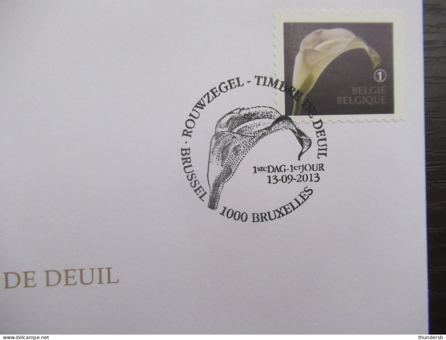 FDC 4368 'Rouwzegel' - 2011-2014