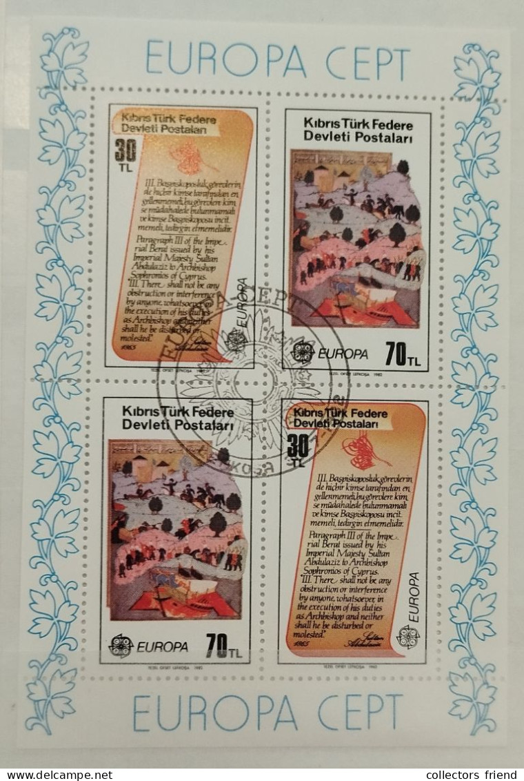 Türkisch Zypern - Block 3 / 1982 - Used Stamps
