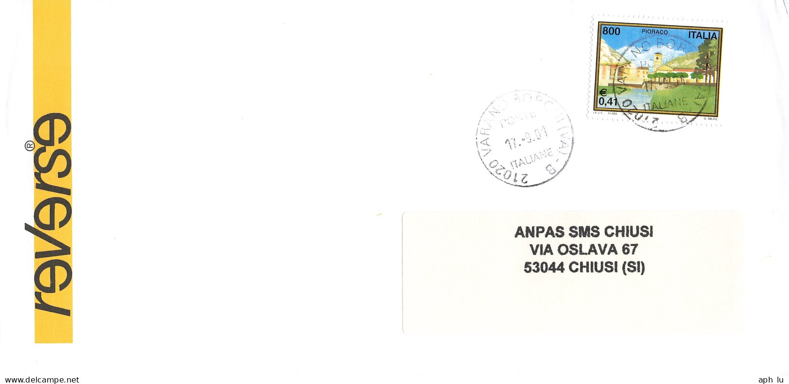 Beleg (AD2803) - 2001-10: Storia Postale