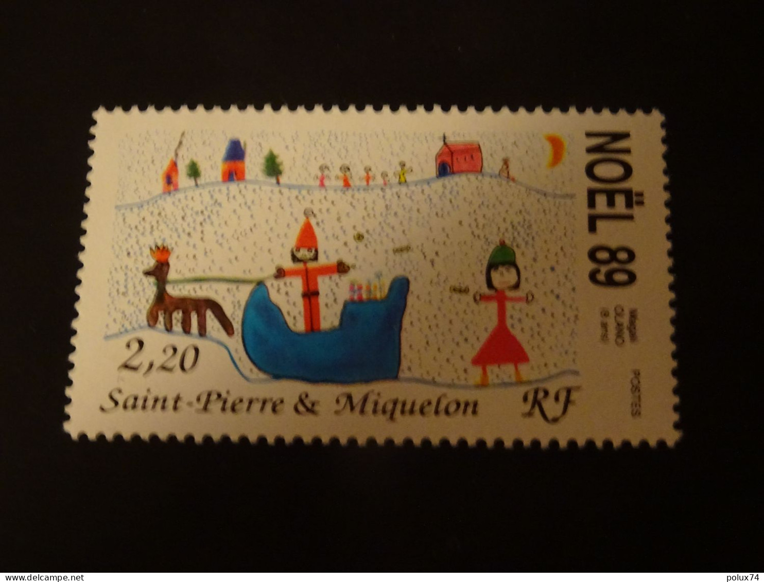 Saint-Pierre & Miquelon RF Colonie    NEUF** NOEL1989 - Neufs
