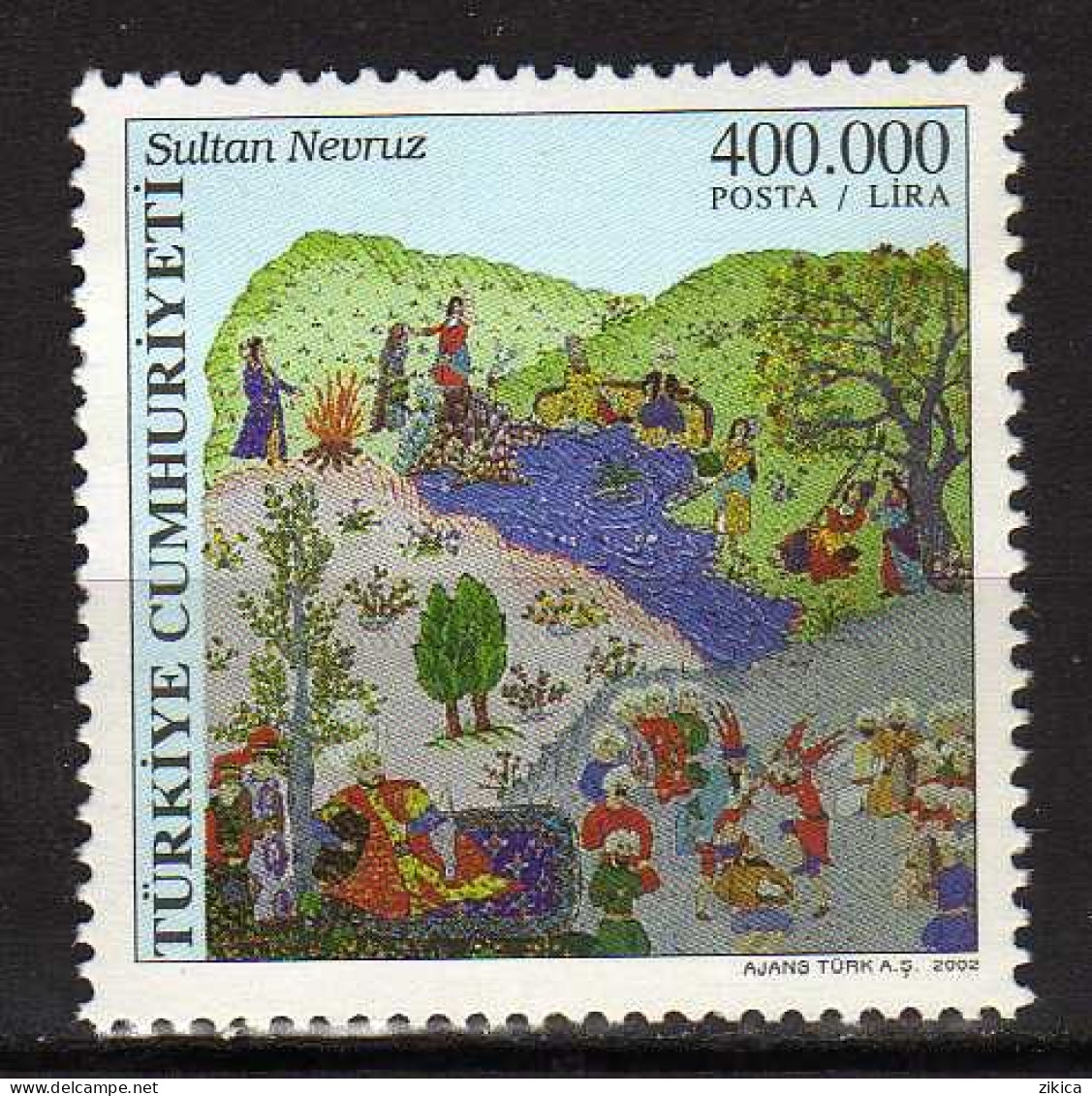 Turkey - 2002 Sultan Nevruz Festival. MNH** - Nuevos