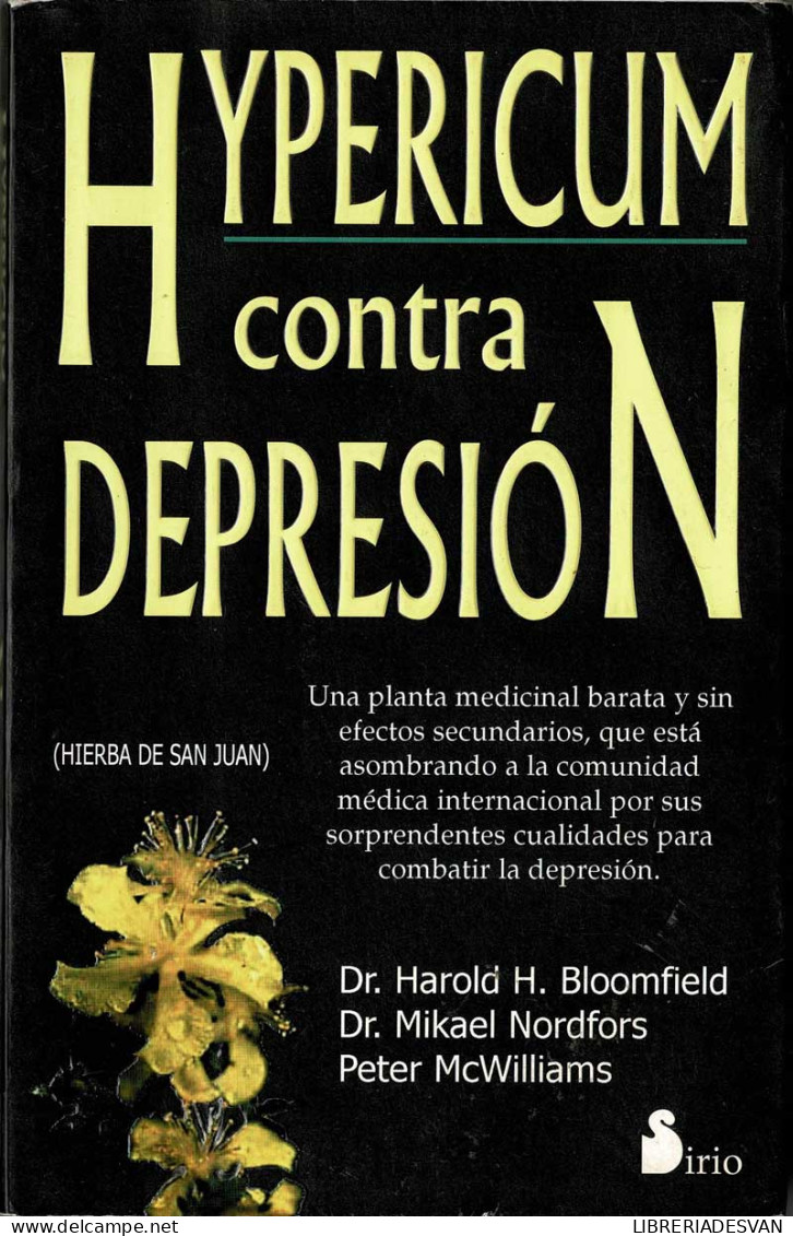 Hypericum Contra Depresión - Bloomfield, Nordfors Y McWilliams - Gezondheid En Schoonheid