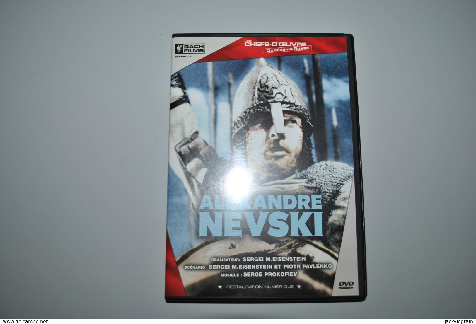 DVD "Alexandre Nevski"/Eisenstein VO Russe/ST Français Comme Neuf Vente En Belgique Uniquement Envoi Bpost 3 € - Klassiker