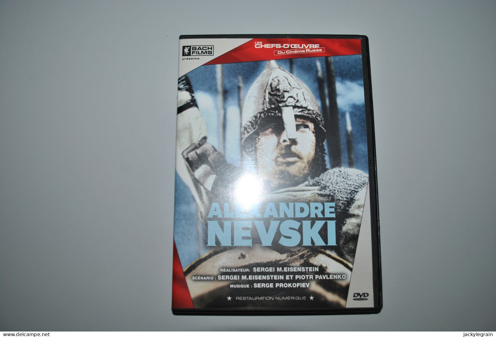 DVD "Alexandre Nevski"/Eisenstein VO Russe/ST Français Comme Neuf Vente En Belgique Uniquement Envoi Bpost 3 € - Klassiekers